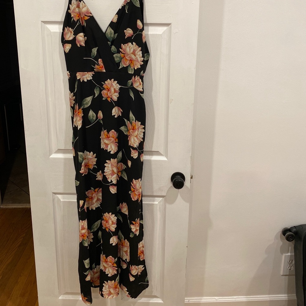 Wayf Nordstrom Spaghetti Strap Maxi Dress